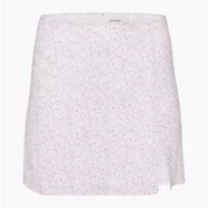 ARITZIA SUNDAY BEST Tatiana Mini Skirt Floral White 6